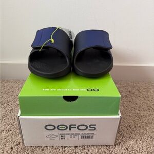 OOFOS OOAHH Sport Flex Unisex - Black/Sapphire